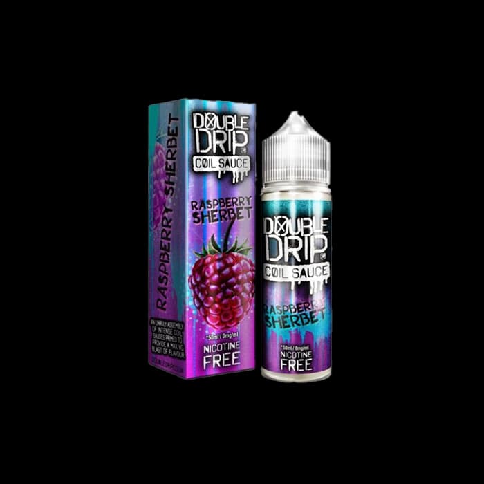 Raspberry Sherbet by Double Drip  50ml Shortfill E-liquid - E-Liquids