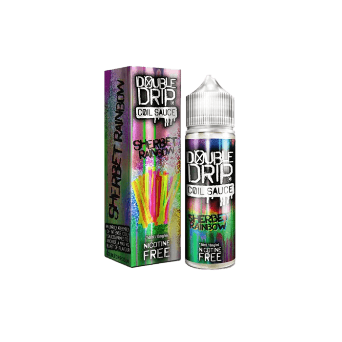 Sherbet Rainbow by Double Drip  50ml Shortfill E-liquid - E-Liquids