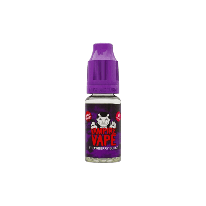 Strawberry Burst by Vampire Vape  10ml E-liquid - 0mg E-Liquid