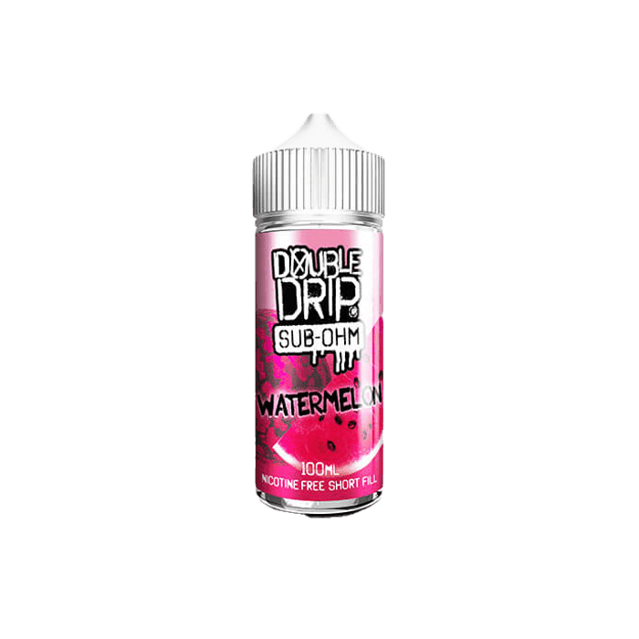 Watermelon by Double Drip  100ml Shortfill E-liquid - E-Liquids