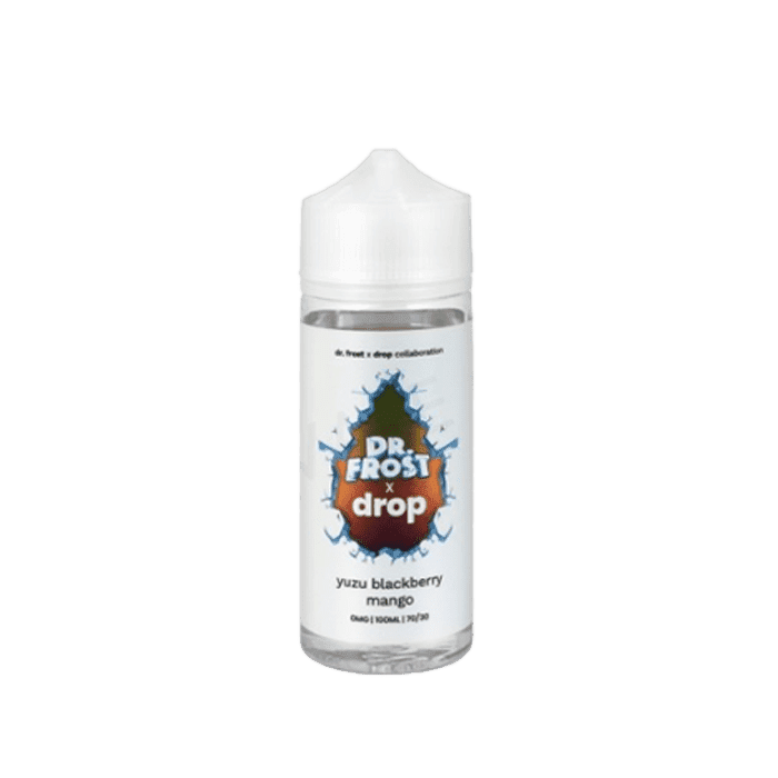 Yuzu Blackberry Mango by Dr Frost X Drop   100ml Shortfill E-liquid - E-Liquids