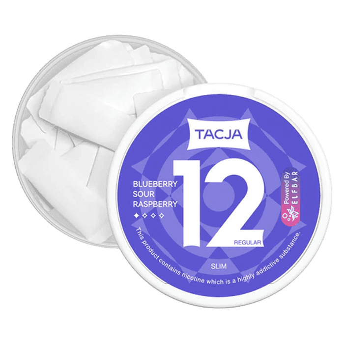 Elf Bar TACJA Nicotine Pouches – Bluberry Sour Raspberry Main2