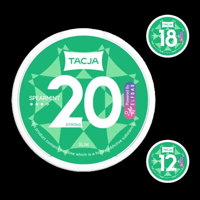 Elf Bar TACJA Nicotine Pouches – Spearmint Main