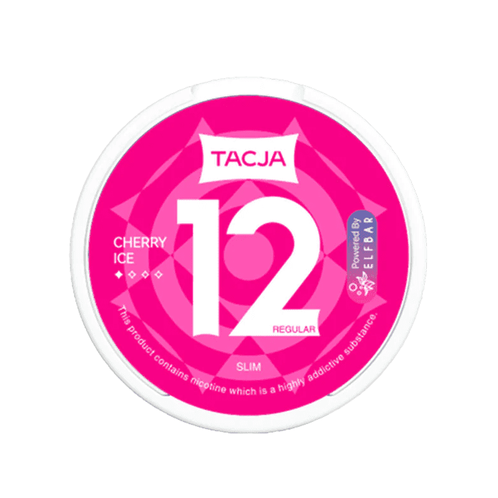 Elf Bar TACJA Nicotine Pouches - Cherry Ice-12