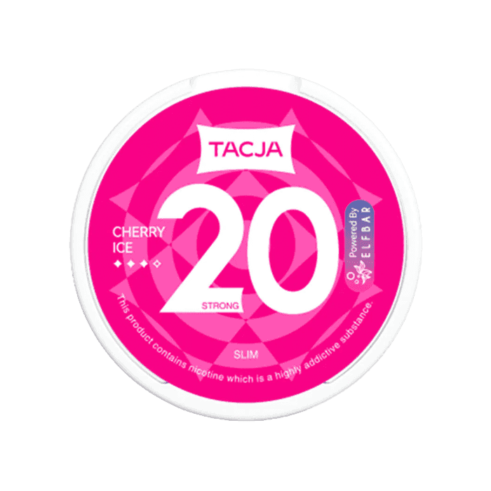 Elf Bar TACJA Nicotine Pouches - Cherry Ice 20