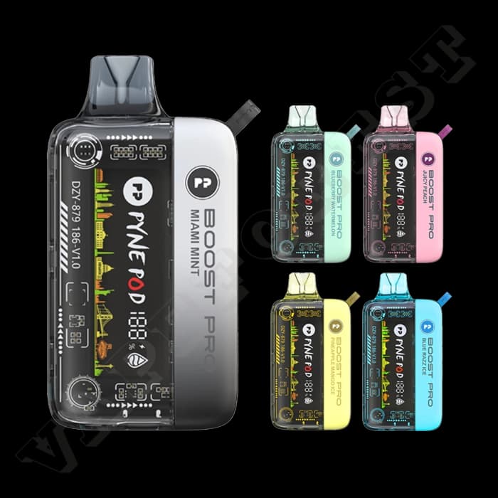 Pyne Pod Boost Pro 20000 Puff - Disposable Vape - Pod Systems