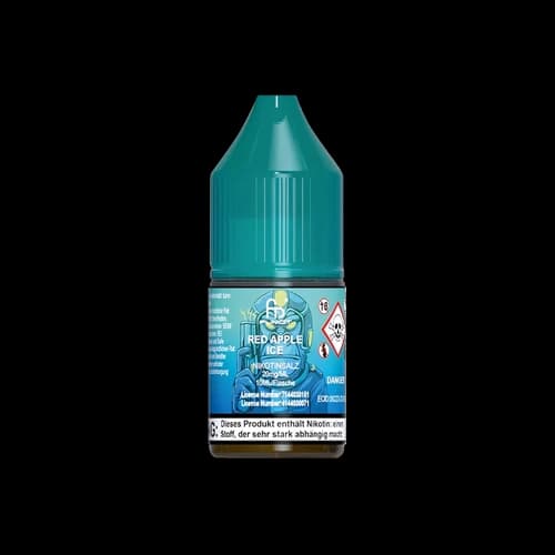 R M Red Apple Ice Nic Salt E-liquid by RandM Tornado 7000 - E-Liquids