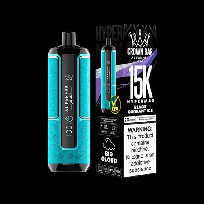 Al Fakher Crown Bar 15K Black Currant Ice