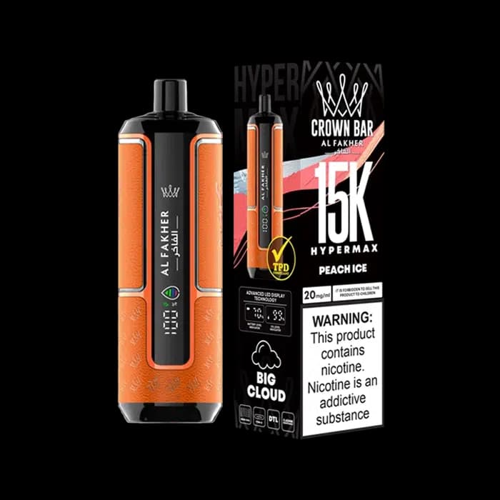 Al Fakher Crown Bar 15K Peach Ice