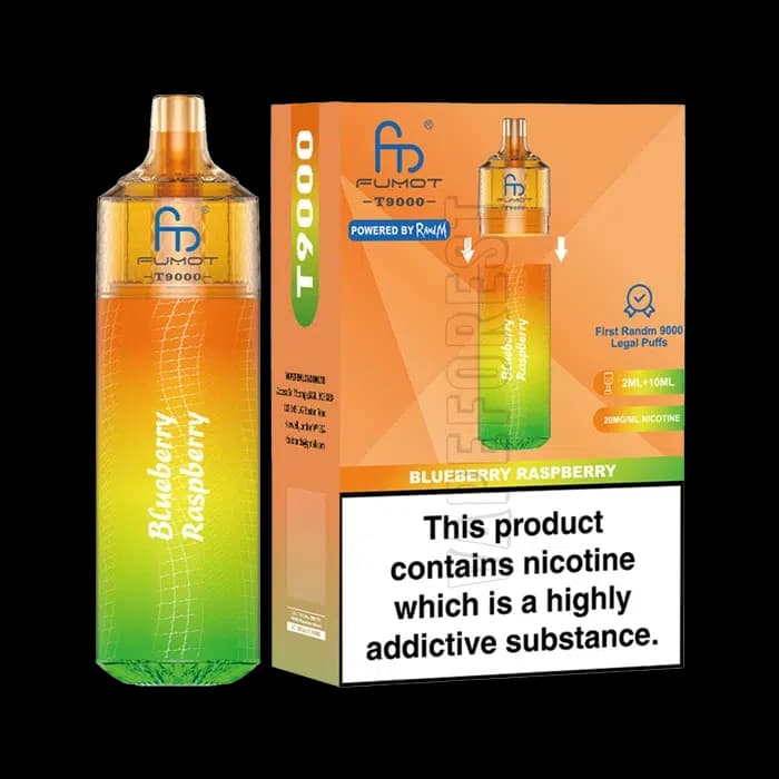 Fumot-RandM-T-9000-Dipsoable-Vape-Blueberry-Raspberry