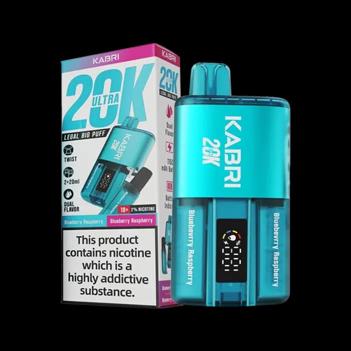 Kabri 20k Ultra Bar Blueberry Raspberry