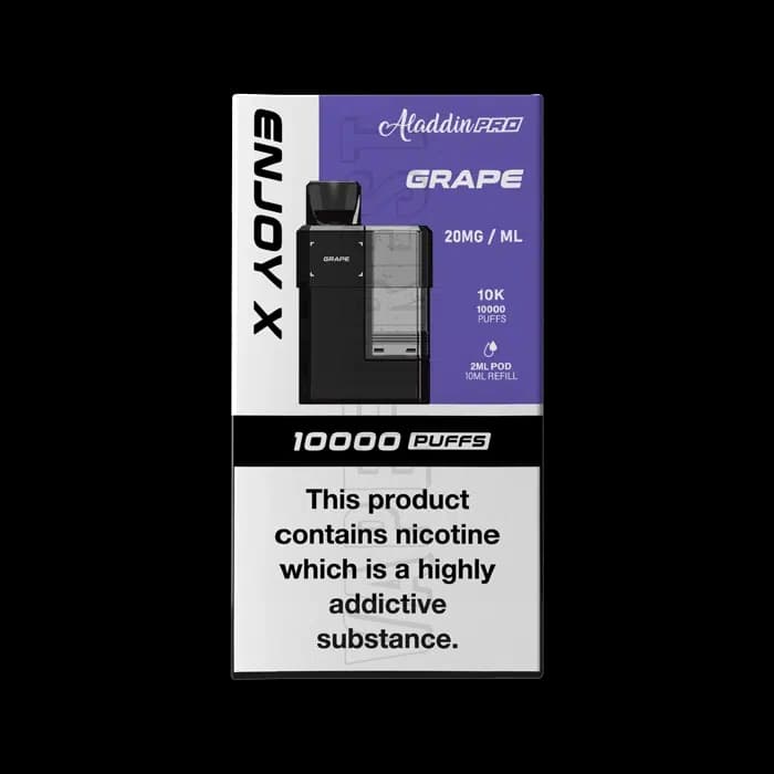 enjoy X 10000 Prefilled Pod Grape