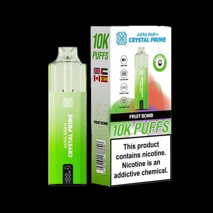 Crystal Prime 10000 Disposable Vape Kit Fruit Bomb