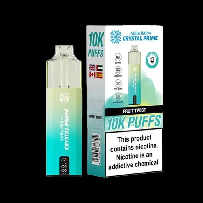 Crystal Prime 10000 Disposable Vape Kit Fruit Twist