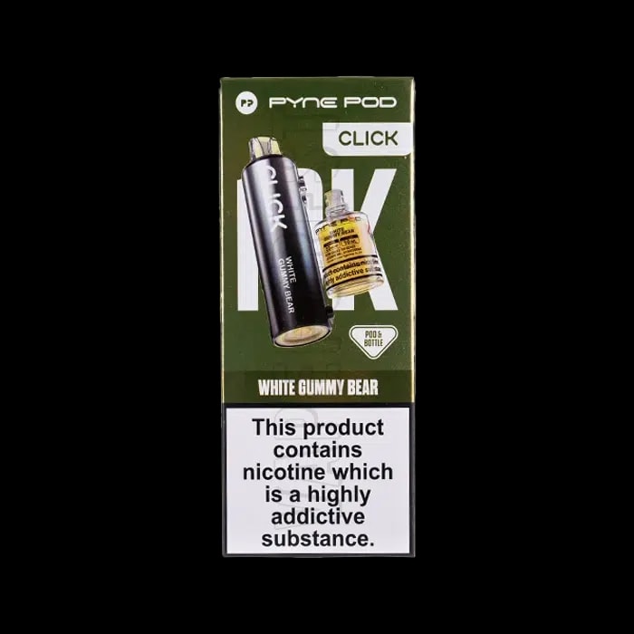 Pyne Pod Click 10000 Replacement Pod and Bottle White Gummy Bear