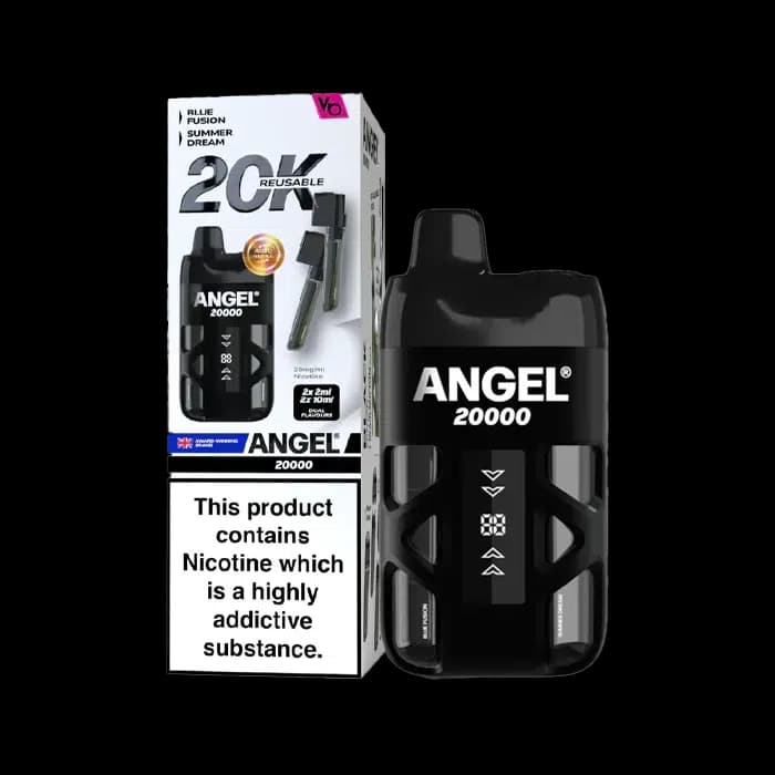 Angel 20000 Disposable Rechargable Dual Pod Kit-Black Edition