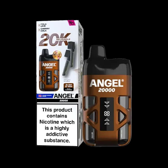 Angel 20000 Disposable Rechargable Dual Pod Kit-Brown Edition