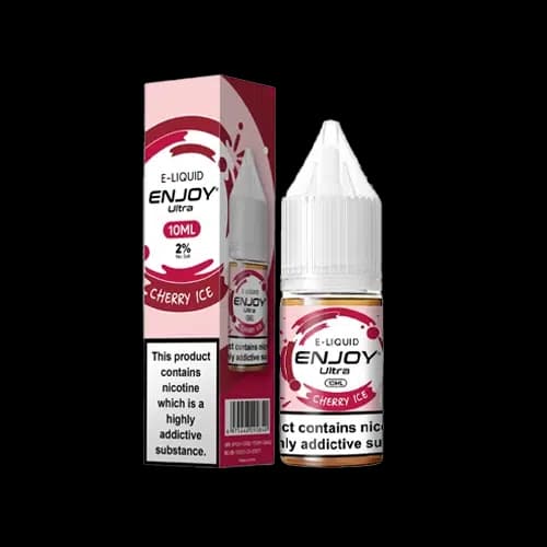 Cherry Ice Nic Salt E-liquid by Enjoy Ultra - 10mg E-Liquid
