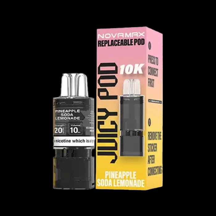 Juicy Pod Novamax 10K Prefilled Vape Pods   Refill Container - View 3