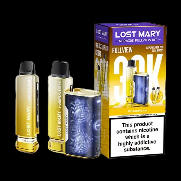 Lost Mary Nera 30K Fullview Diposable Vape Kit Pineapple Ice