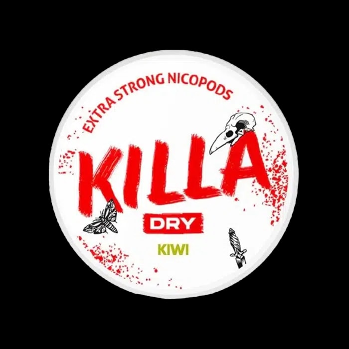 Killa Nicotine Pouches-Dry Kiwi