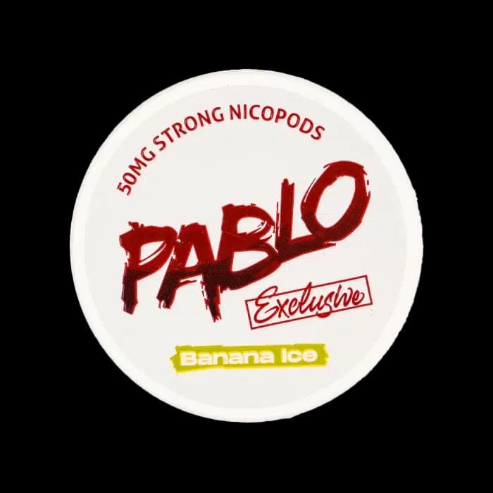 Pablo Exclusive Banana Ice Nicotine Pouches - Nicotine Pouches