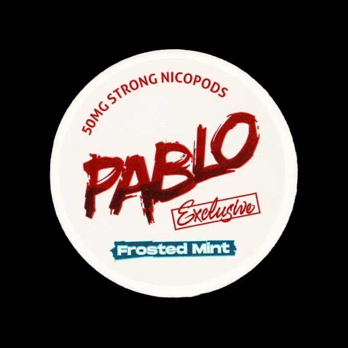 Pablo Exclusive Frosted Mint Nicotine Pouches - Vapeforest