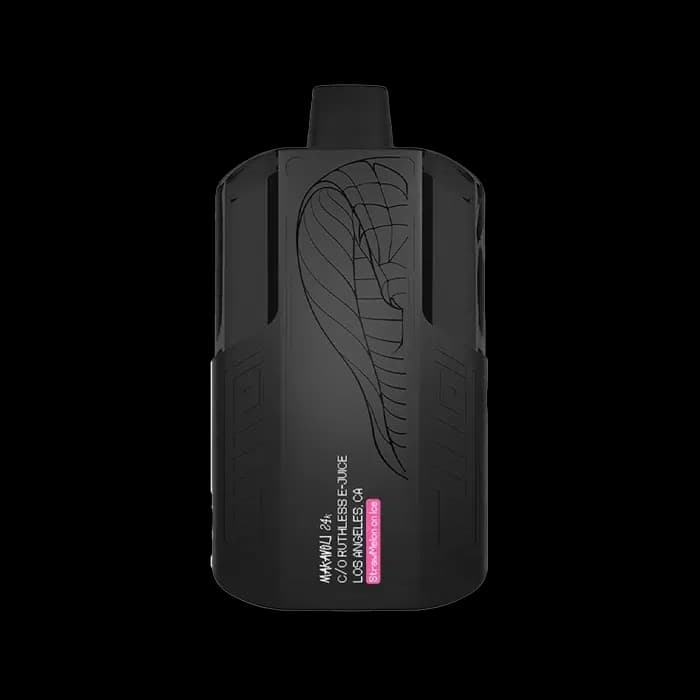 Ruthless Makaveli 24000 Disposable Vape Kit - StrawMelon on Ice