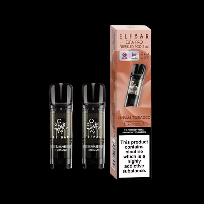 Elf Bar Elfa Pro Prefilled Pod - Cream Tobacco