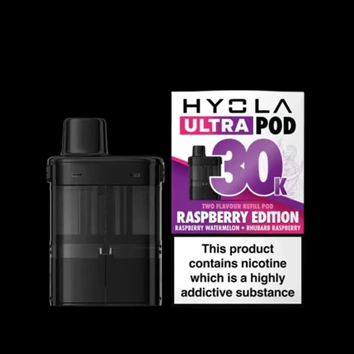 Hyola Ultra 30K Prefilled Pod - Raspberry Edition