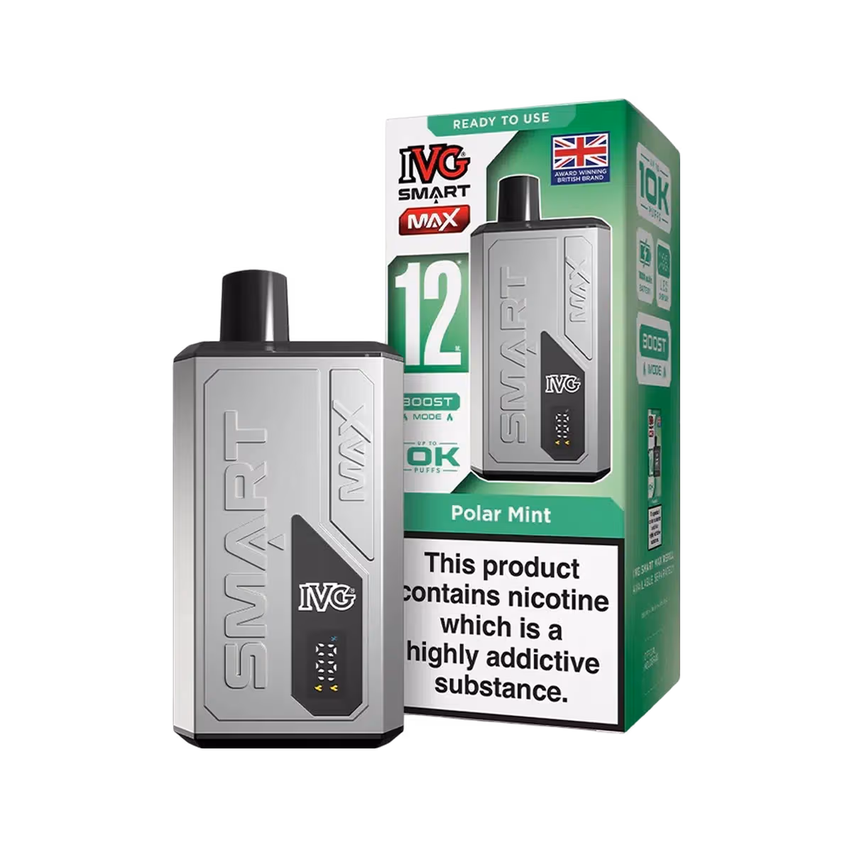 IVG Smart Max Prefilled Pod Vape Kit - Polar Mint