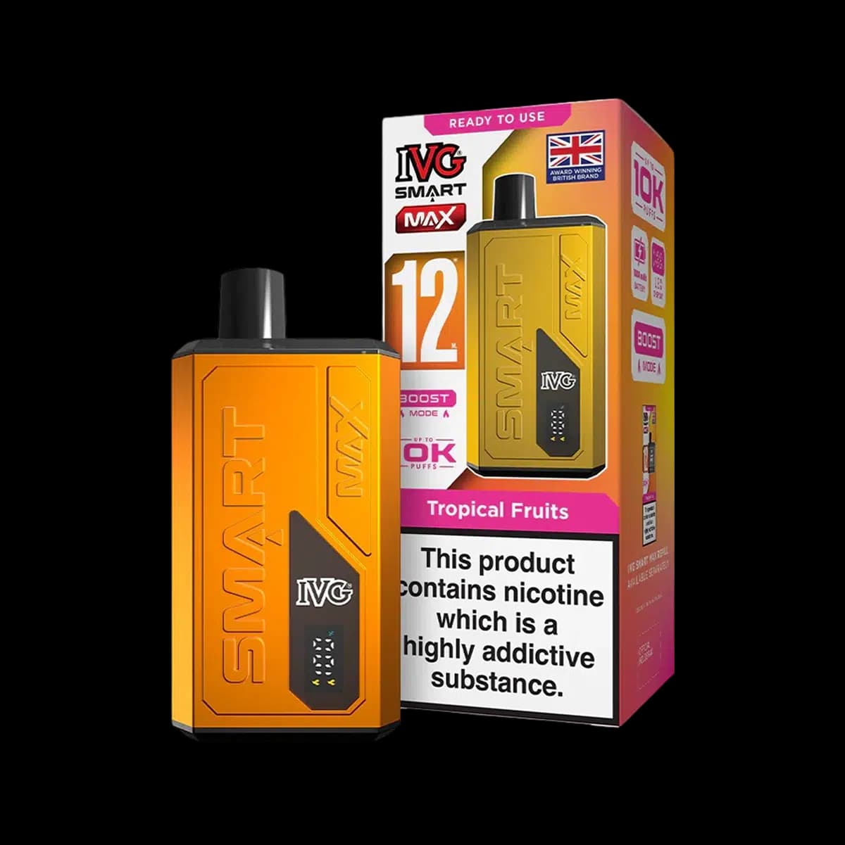 IVG Smart Max Prefilled Pod Vape Kit - 10000 Puffs Disposable Vape Alternatives
