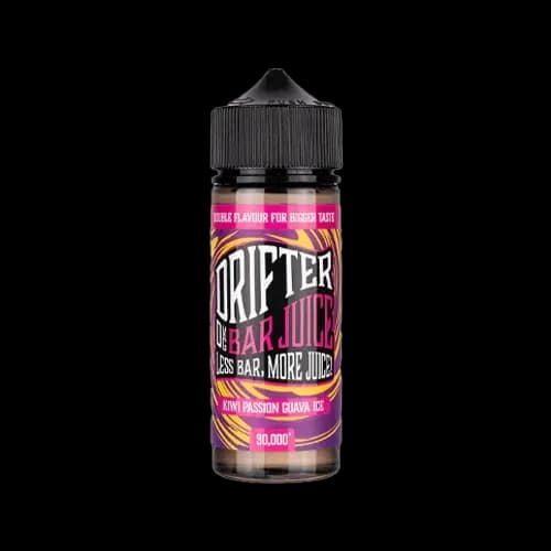 Kiwi Passion Guava Ice Shortfill E-Liquid by Drifter Bar Juice 100ml - E-Liquids