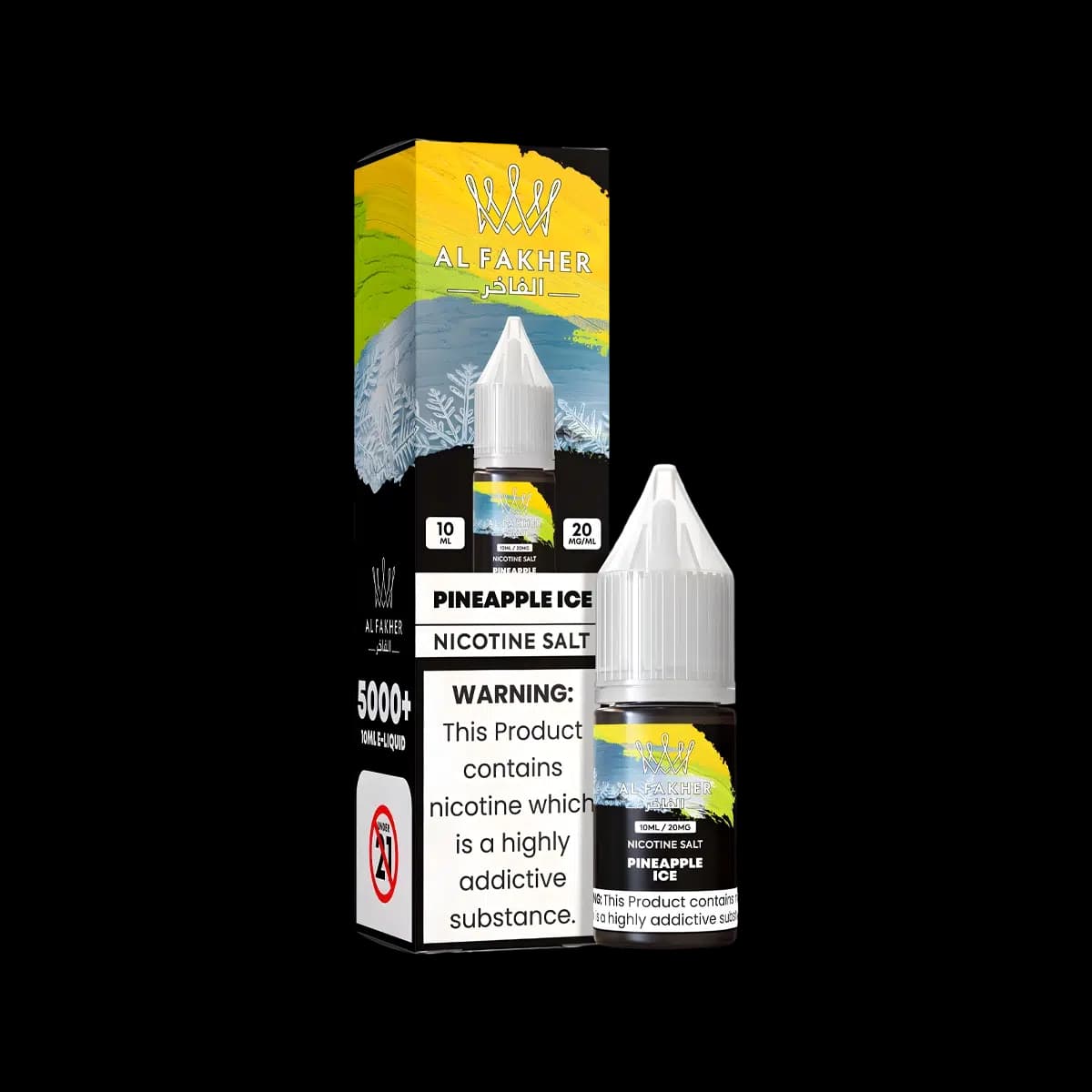 Pineapple Ice Nic Salt E-Liquid by Al Fakher 10ml - 10mg E-Liquid