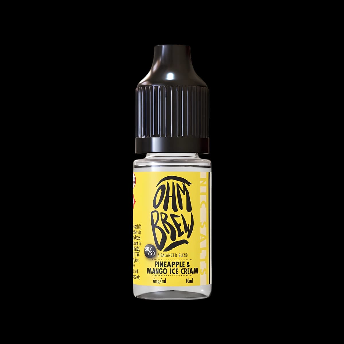 Pineapple and Mango Ice Cream E-Liquid by Ohm Brew 50 50 Nic Salts - 10mg E-Liquid