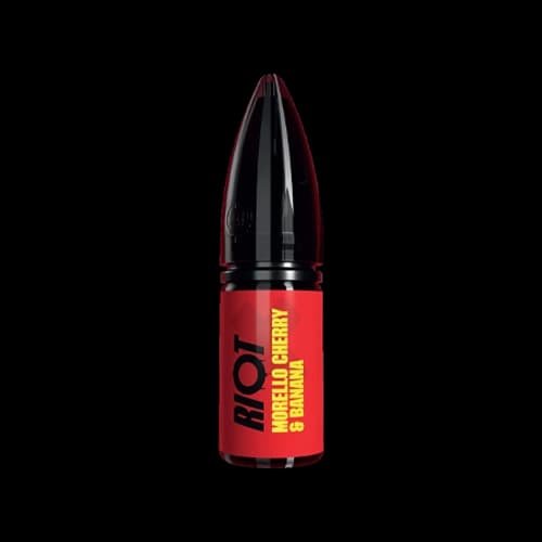 Morello Cherry   Banana Nic Salt E-liquid by Riot X - E-Liquids
