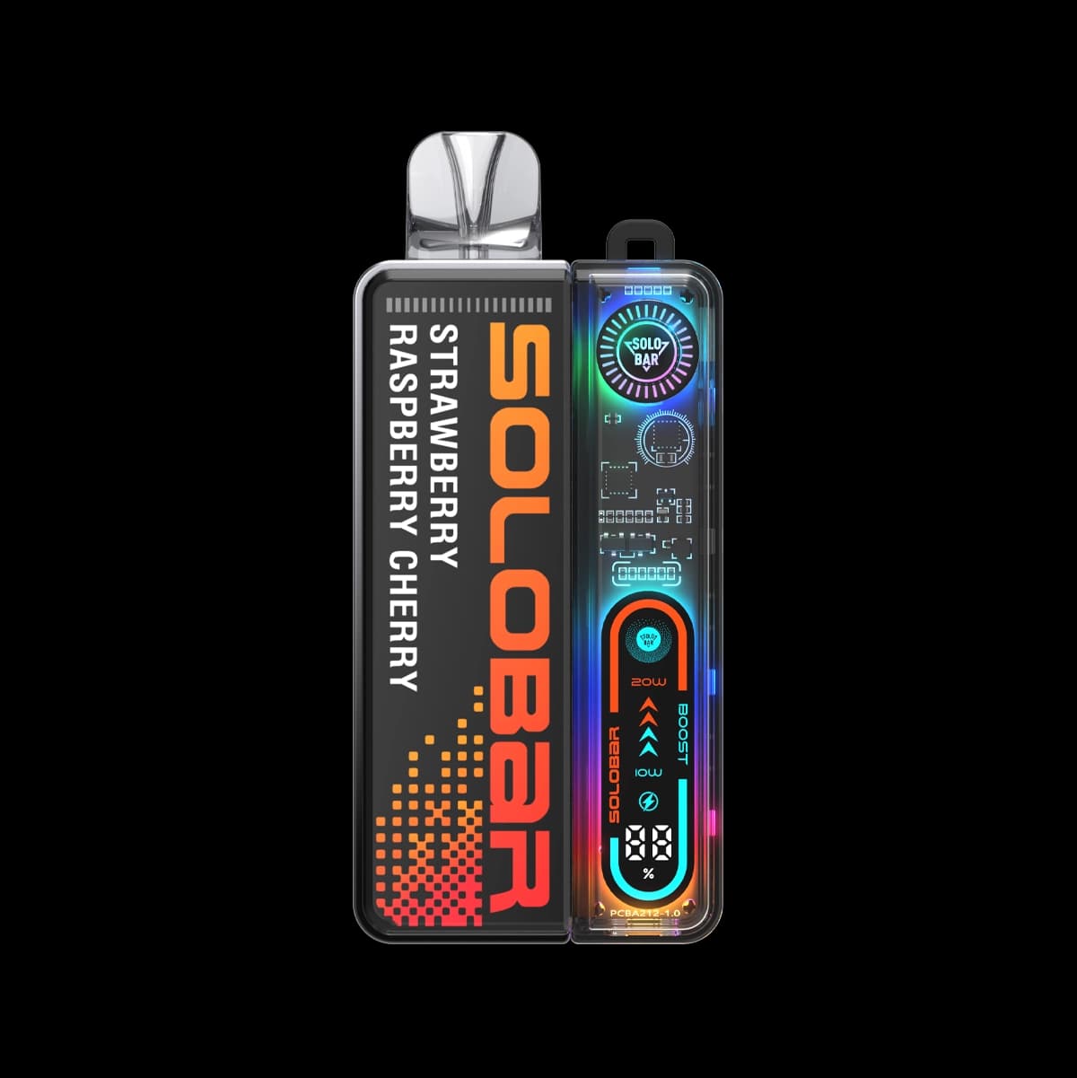 Solo Bar 30K Prefilled Pod Kit-Strawberry Raspberry Cherry