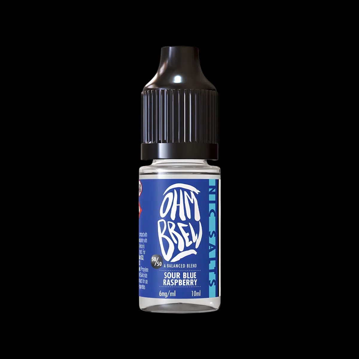Sour Blue Raspberry E-Liquid by Ohm Brew 50 50 Nic Salts - E-Liquids
