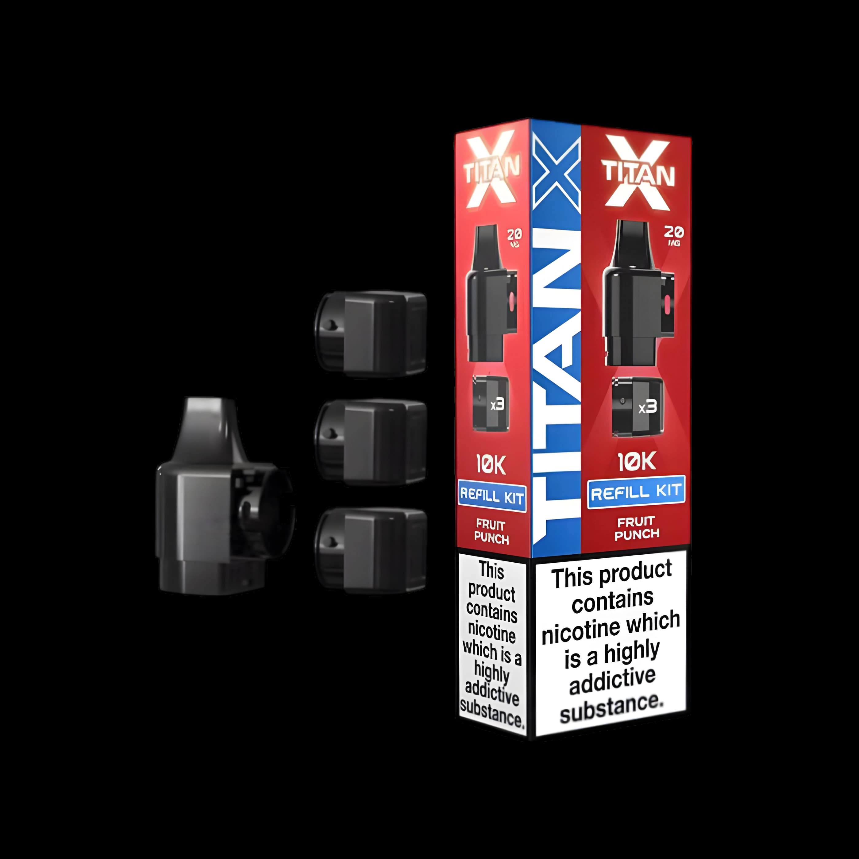 Titan X 10K Prefilled Pods - Fruit Punch