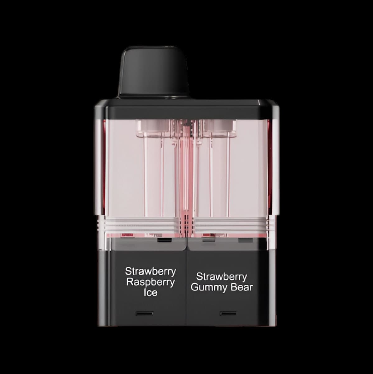 Crystal Prime Aura Bar Twist 40K Prefilled Pods - Strawberry Raspberry Ice-Strawberry Gummy Bear