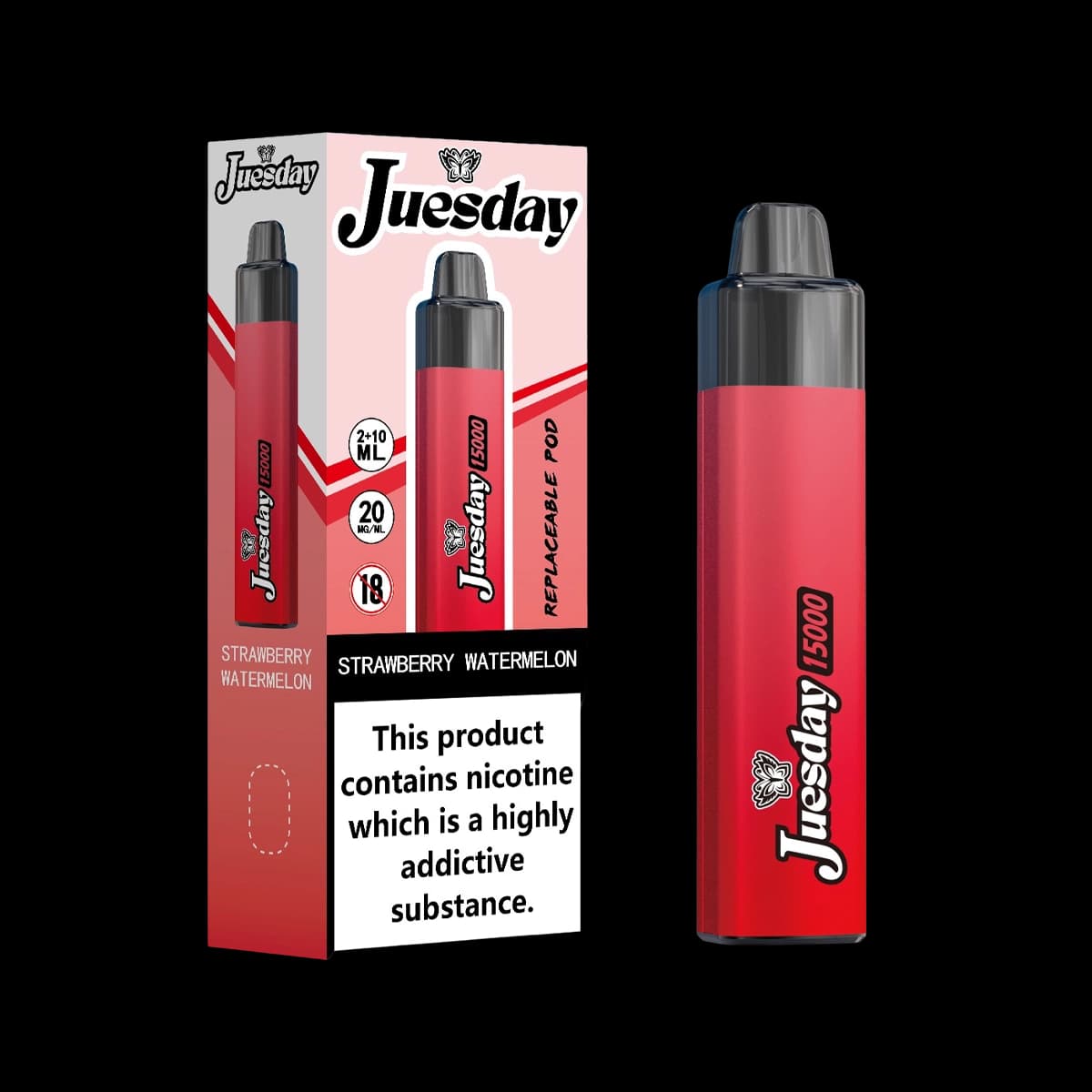 Juesday 15000 Puffs Prefilled Vape Kit- Strawberry Watermelon