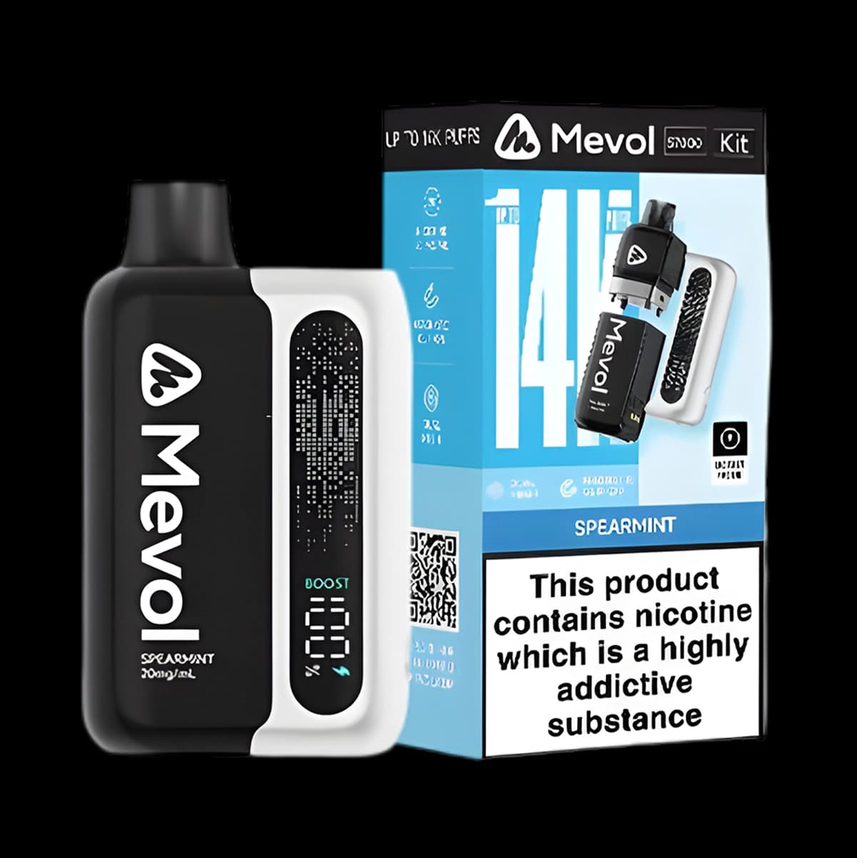 Mevol S7000 Prefilled Pod Kit-Spearmint