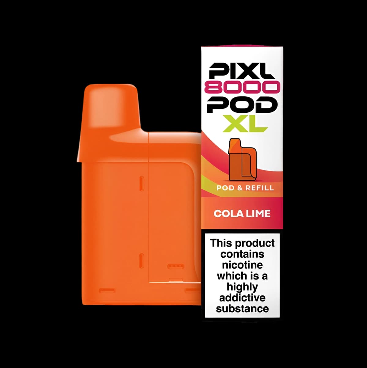 Pixl 8000 Prefilled Refill Pods Cola Lime