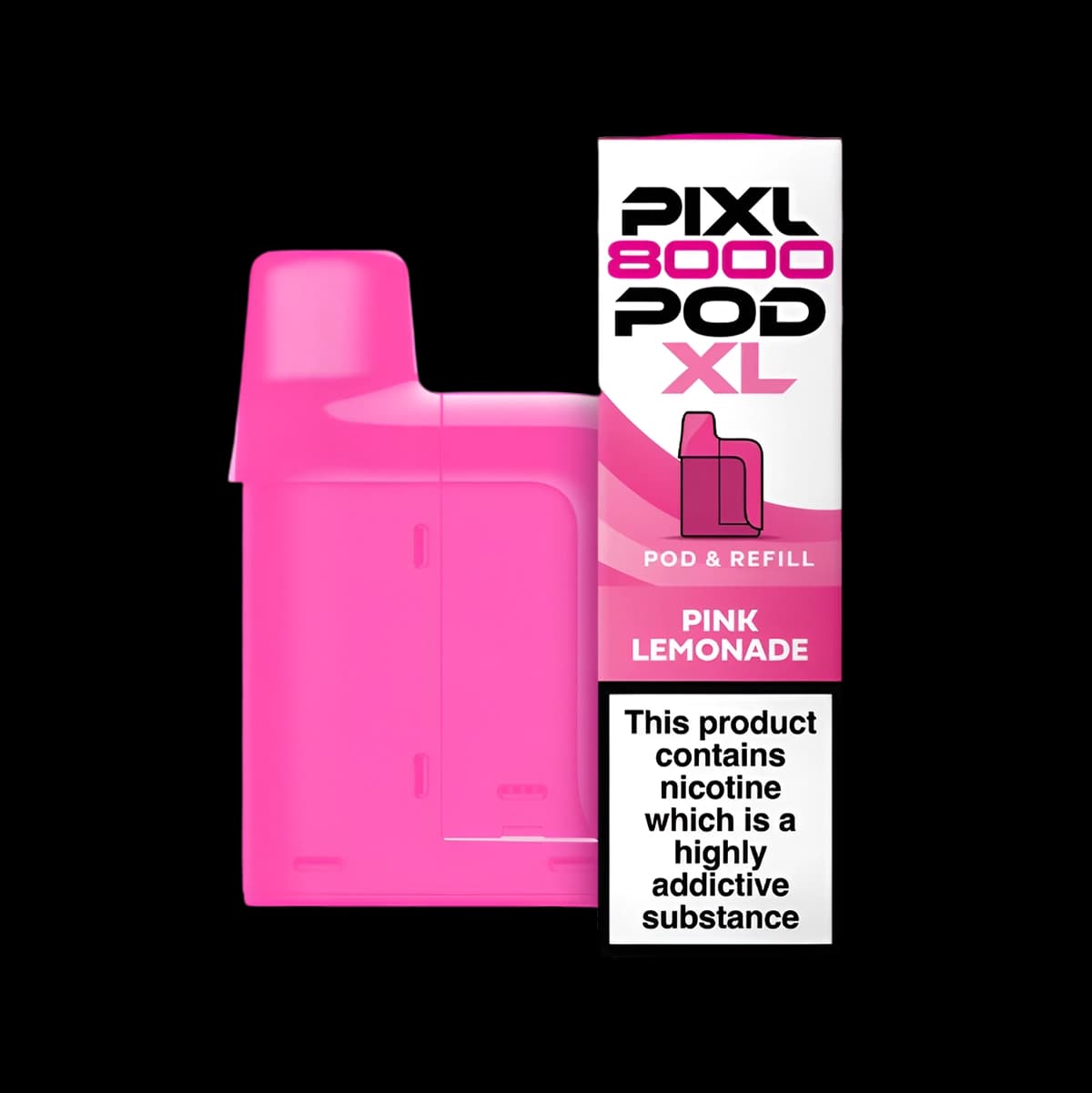 Pixl 8000 Prefilled Refill Pods Pink Lemonade