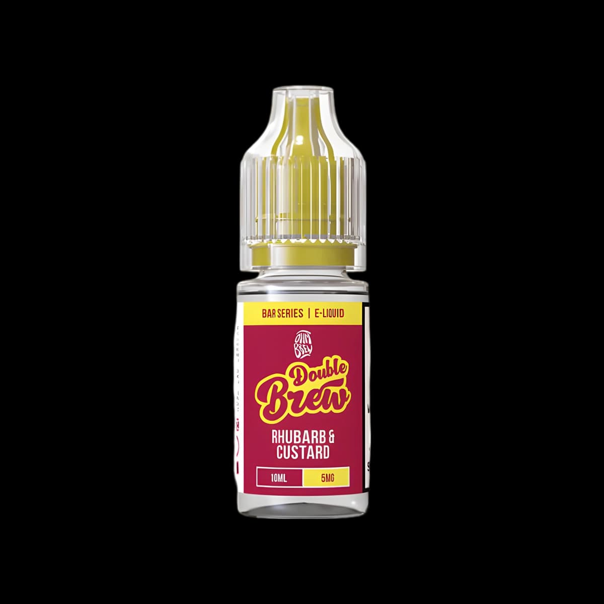 Rhubarb and Custard Nic Salt E-Liquid by Double Brew 10ml - 10mg E-Liquid