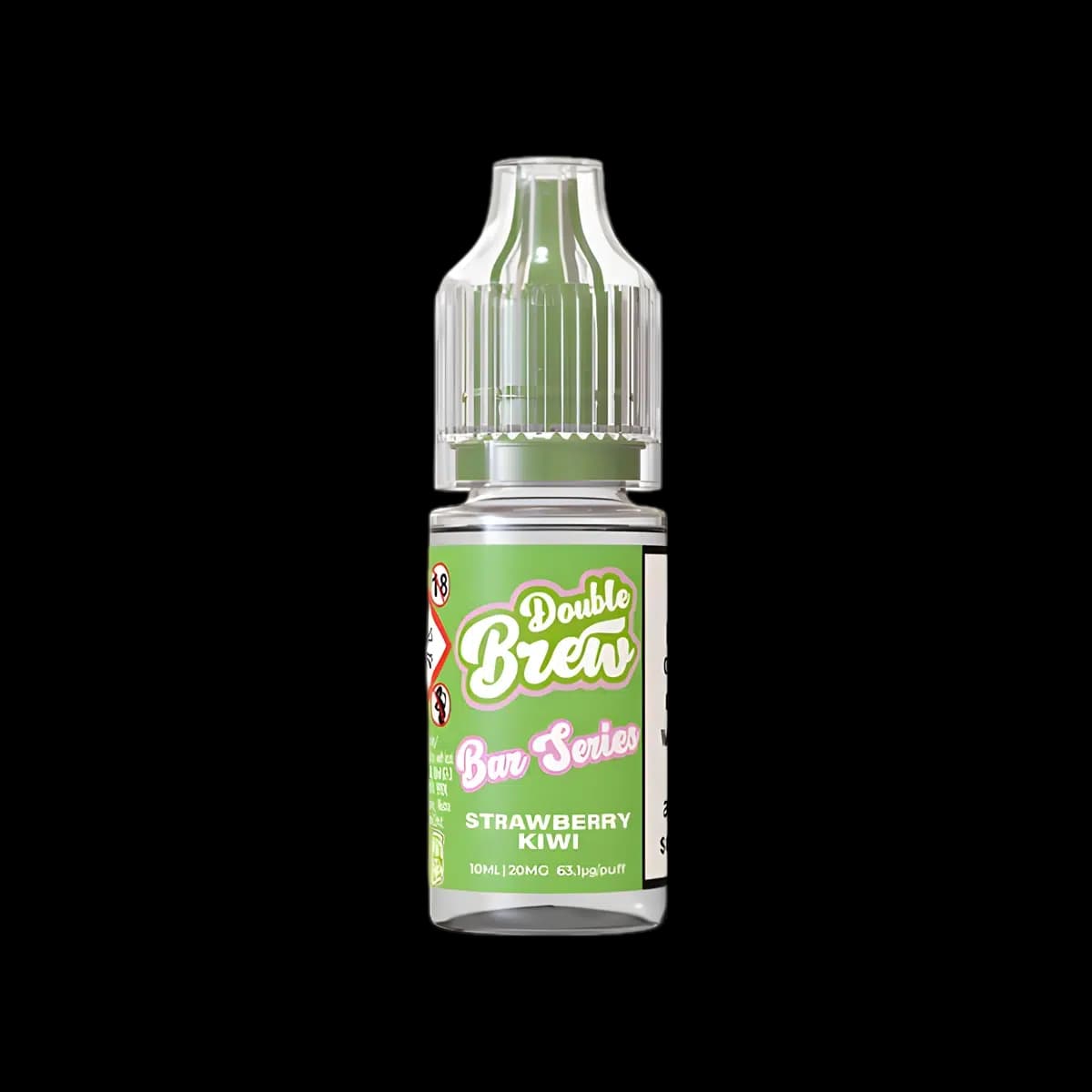 Strawberry Kiwi Nic Salt E-Liquid by Double Brew 10ml - E-Liquids
