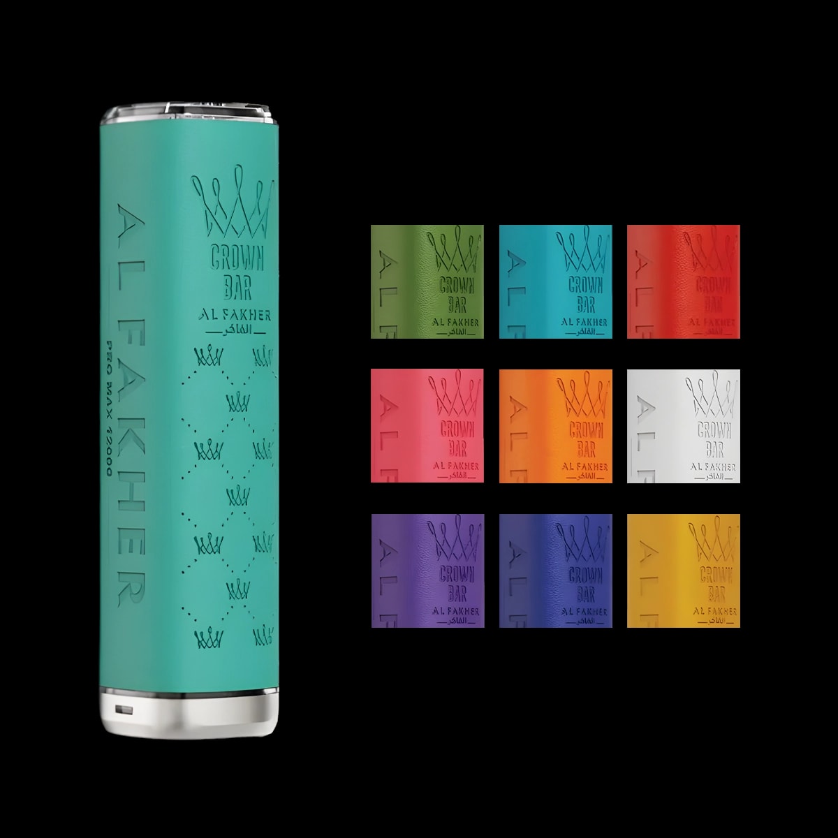 Al Fakher Crown Bar Pro Max 12K Battery Device