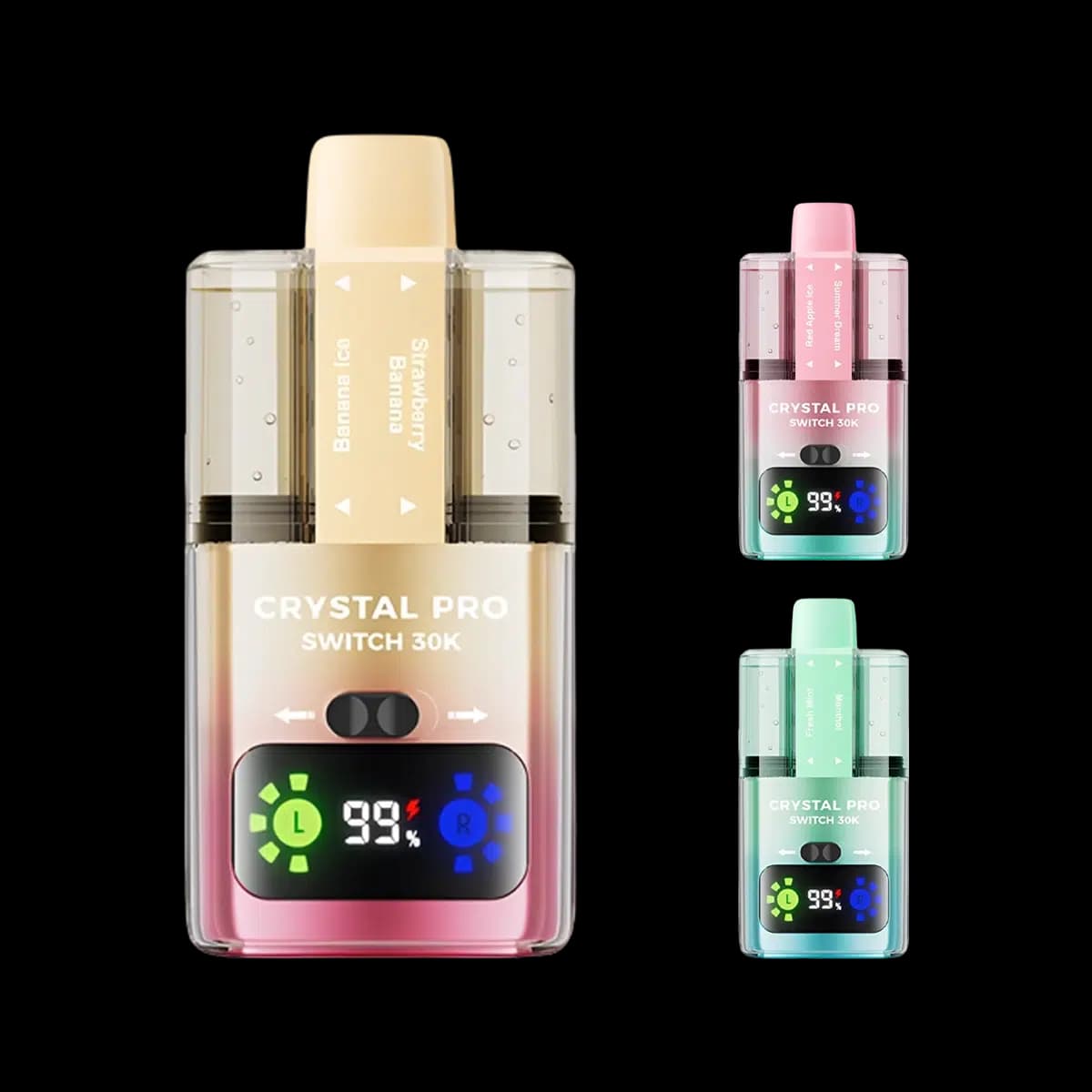 Crystal Pro 30K Switch Prefilled Vape Kit - 20K Plus Puffs Vapes