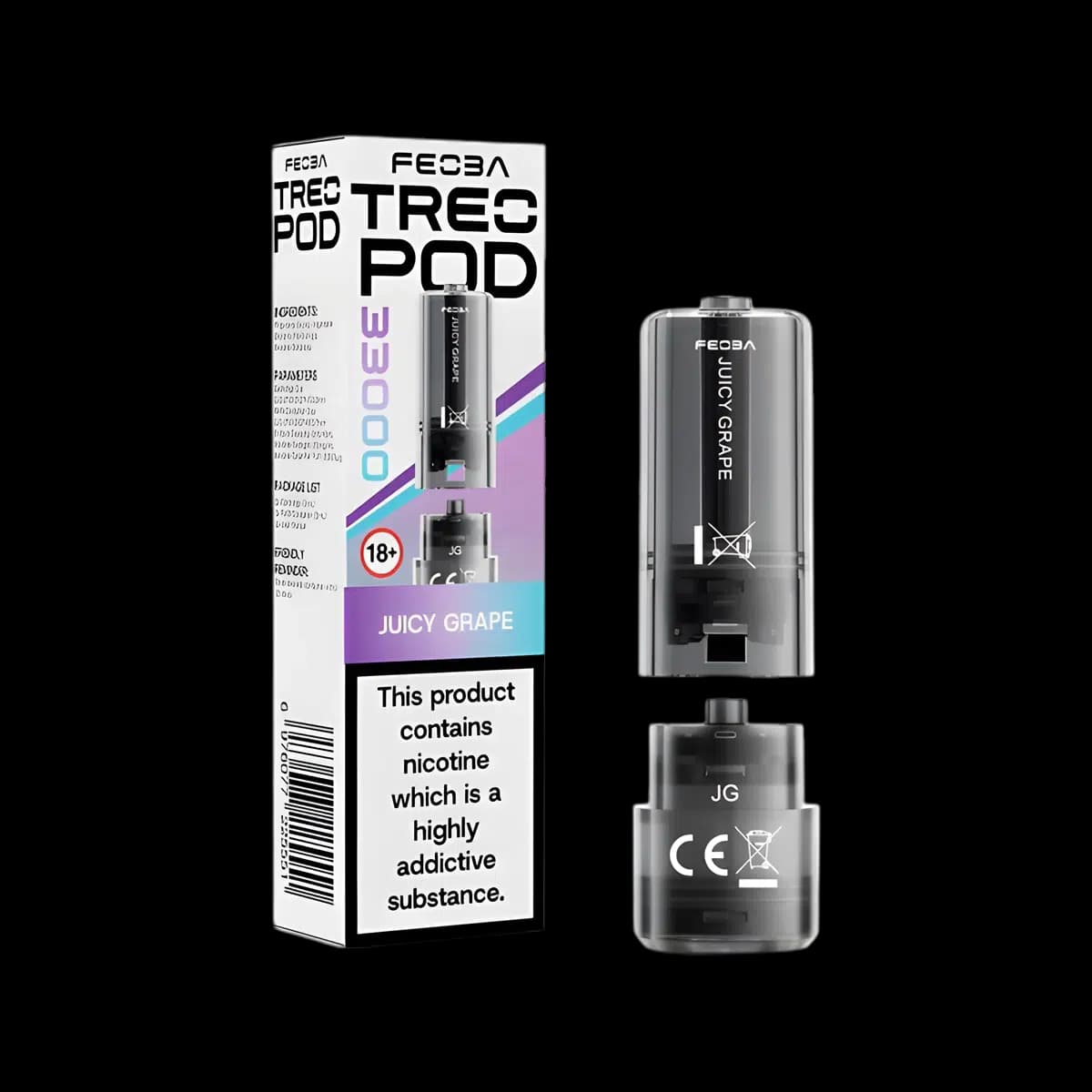 Juicy Grape-Feoba Treo 33K Prefilled Pods