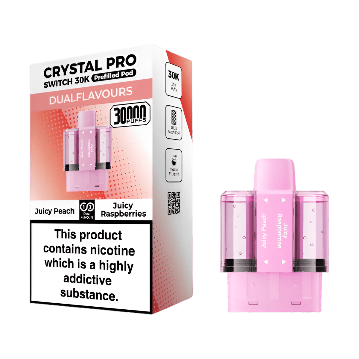 Crystal Pro 30K Prefilled Pods - Crystal Pro Vape Kits